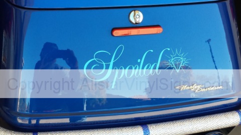 Spoiled Car Sticker