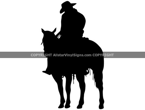 Cowboy on Horse