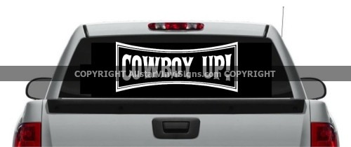 COWBOY UP!