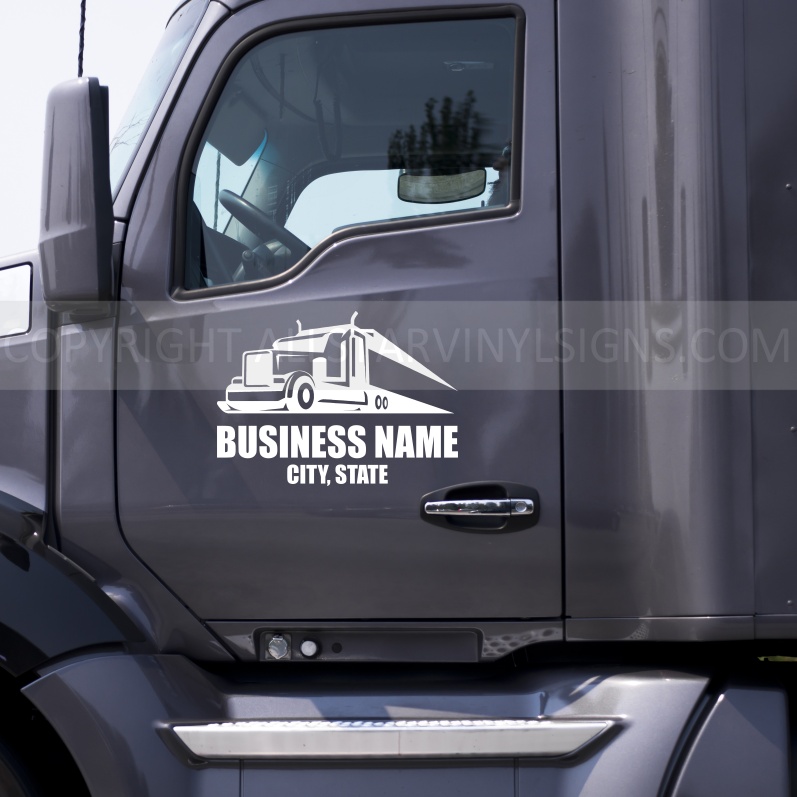 Solid Semi-Truck