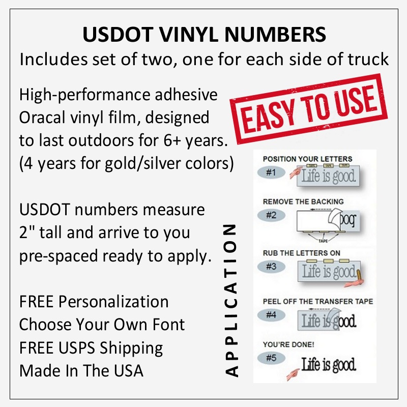 USDOT Leased to Name and Location