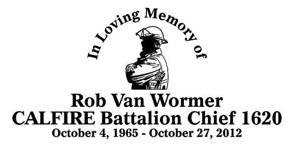 Rob Van Wormer - Memorial Decal - Click Image to Close