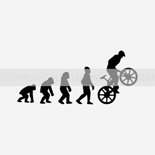 Mountain Biker Evolution - Click Image to Close