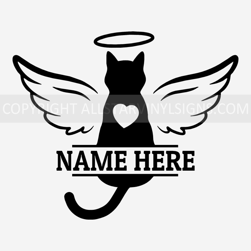 Angel Wings Cat - Click Image to Close