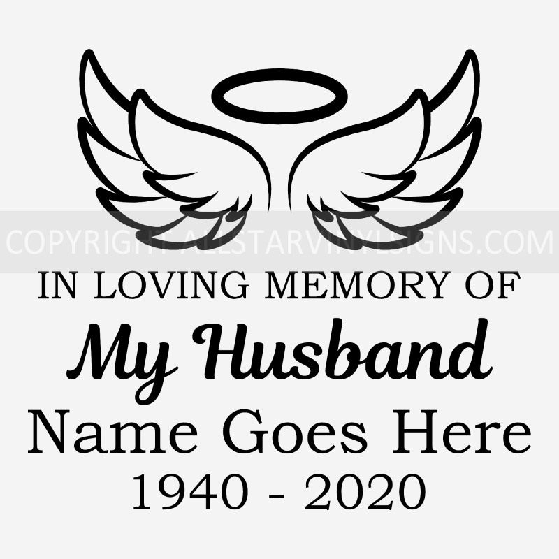 My Husband Angel Wings - Click Image to Close
