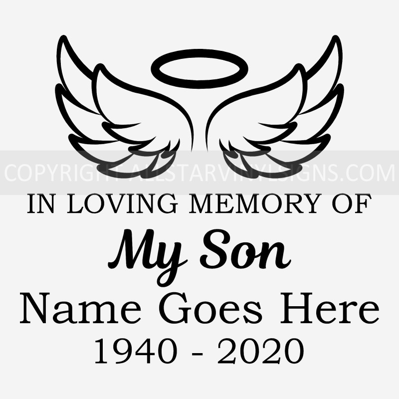 My Son Angel Wings - Click Image to Close