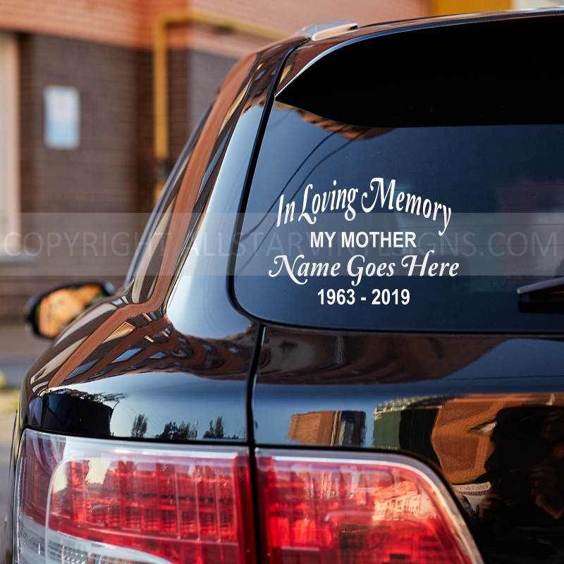 IN LOVING MEMORY - Choose Relative - Click Image to Close