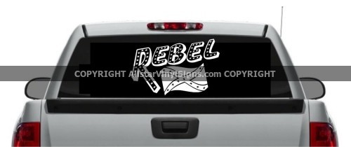 REBEL (with Confederate Flag) - Click Image to Close