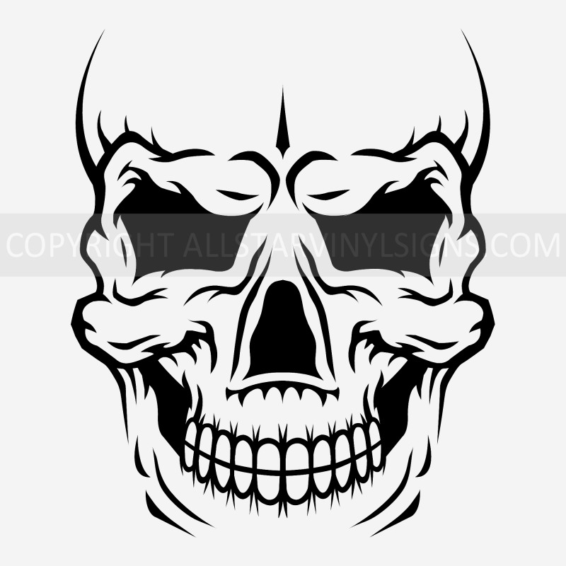 Smiling Skull - Click Image to Close