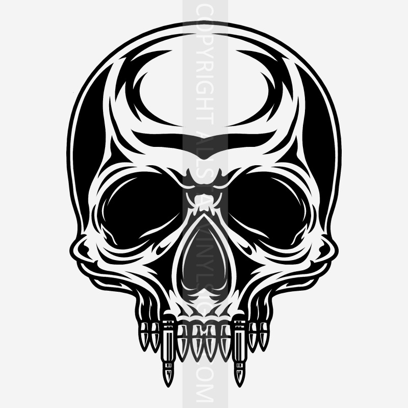 Bullet Skull - Click Image to Close