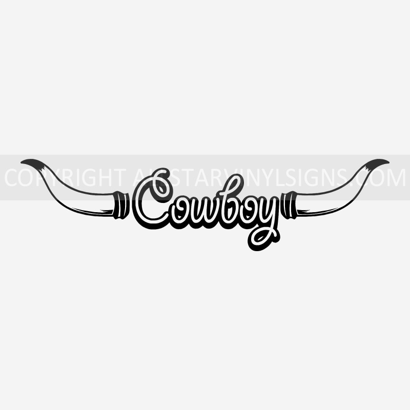 Cowboy Horns - Click Image to Close