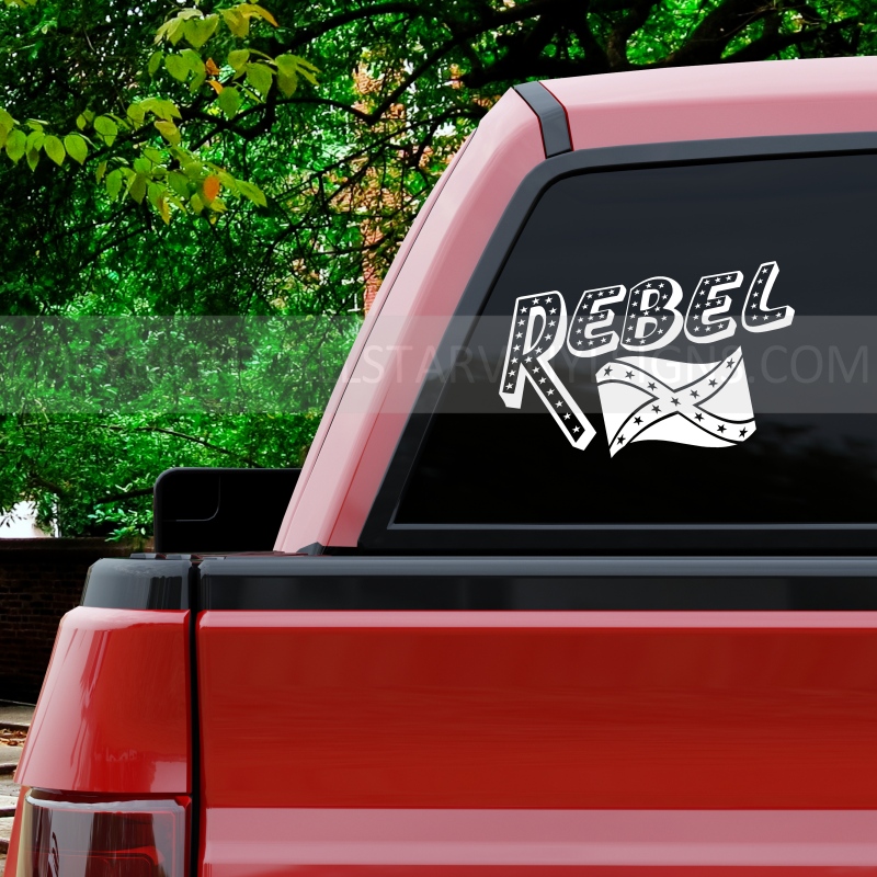 REBEL (with Confederate Flag)